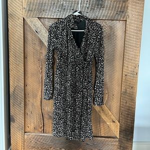 A Pea in the Pod *Maternity* True Wrap Silk Dress Size Medium